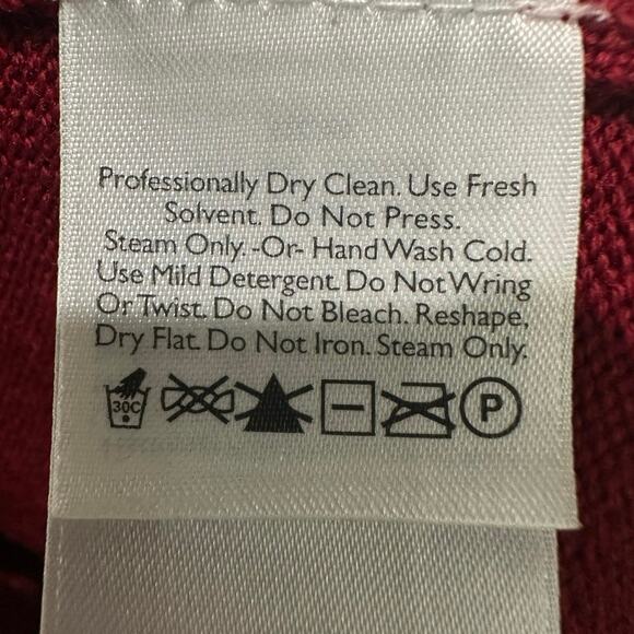 100% Merino Wool Winter Holiday Sweater Eddie Bauer Women’s Size Small - Picture 5 of 5